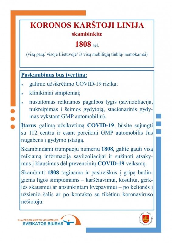 karštoji linijia